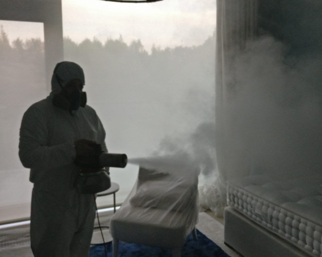 Сухой туман от запахов. Обработка сухим туманов в Великом Новгороде. Цены